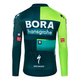 Maglia 2024 BORA-Hansgrohe Manica Lunga Verde